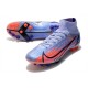 Nike Mercurial Superfly VIII Elite AG PRO Mbappe Light Thistle Metallic Silver