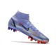 Nike Mercurial Superfly VIII Elite AG PRO Mbappe Light Thistle Metallic Silver