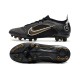 Nike Mercurial Vapor 14 Elite AG Shadow - Black Metallic Gold Metallic Silver