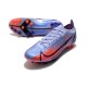 Nike Mercurial Vapor 14 Elite AG Mbappe Light Thistle Metallic Silver