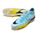 Nike Phantom GT II Elite DF FG Cleats Glacier Ice Black Yellow Strike