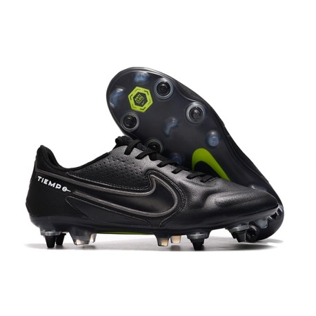 Nike Tiempo Legend 9 Elite SG Pro Black Dark Smoke Grey Summit White