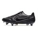 Nike Tiempo Legend 9 Elite SG Pro Black Dark Smoke Grey Summit White