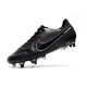 Nike Tiempo Legend 9 Elite SG Pro Black Dark Smoke Grey Summit White