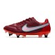 Nike Tiempo Legend 9 Elite SG Pro Blueprint - Team Red White Hibiscus