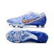 Nike Air Zoom Mercurial Vapor 15 Elite FG Firm Ground White Blue Gold