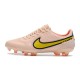 Nike Tiempo Legend 9 Elite FG Guava Ice Yellow Strike Sunset Glow