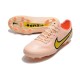 Nike Tiempo Legend 9 Elite FG Guava Ice Yellow Strike Sunset Glow