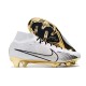 Nike Zoom Mercurial Superfly IX Elite FG White Golden