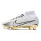 Nike Zoom Mercurial Superfly IX Elite FG White Golden
