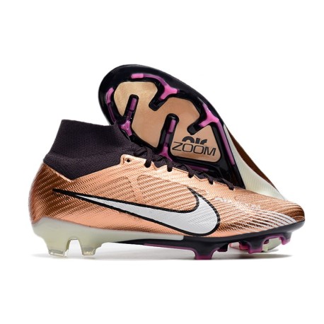 Nike Zoom Mercurial Superfly IX Elite FG Mbappé Metallic Copper