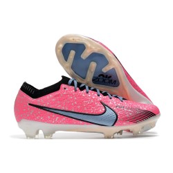 Nike Air Zoom Mercurial Vapor 15 Elite FG Firm Ground Pink Silver