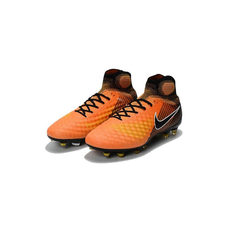 Nike Magista Obra II FG Motion Blur Blanc/Jaune Fluo/Gris