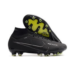 Nike Zoom Mercurial Superfly 9 Elite AG PRO Black Dk Smoke Grey Volt