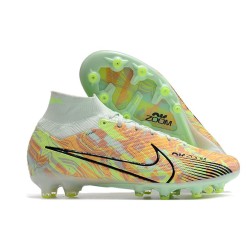 Nike Zoom Mercurial Superfly 9 Elite AG PRO Barely Green Blue Orange