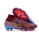 Nike Zoom Mercurial Superfly 9 Elite AG PRO KM Dark Beetroot Mtlc Vivid Gold