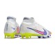 Nike Zoom Mercurial Superfly 9 Elite FG White Pink Volt