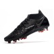 Nike Phantom GT II Elite DF FG Cleats Black DK Smoke Grey Summit White