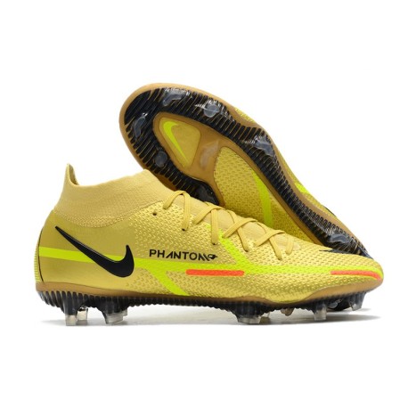 Nike Phantom GT II Elite DF FG Cleats Yellow