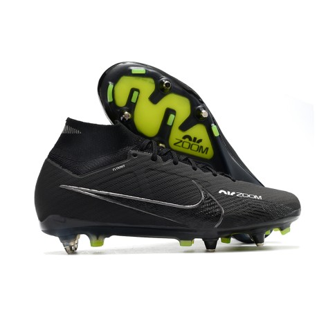 Nike Air Zoom Mercurial Superfly 9 Elite SG Black Dk Smoke Grey Summit White Volt