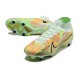 Nike Air Zoom Mercurial Superfly 9 Elite SG Green Dark Blue Orange
