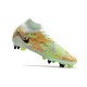 Nike Air Zoom Mercurial Superfly 9 Elite SG Green Dark Blue Orange
