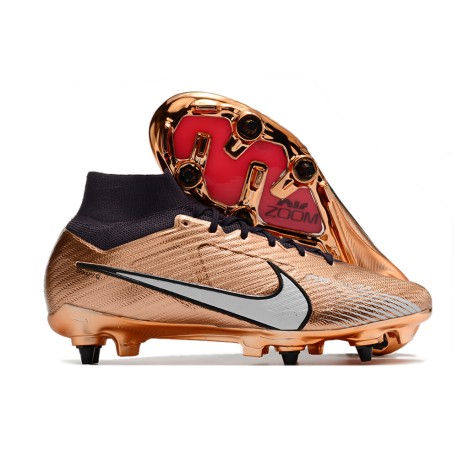 Nike Air Zoom Mercurial Superfly 9 Elite SG Mbappé Metallic Copper