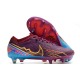 Nike Zoom Mercurial Vapor 15 Elite SG KM Dark Beetroot Mtlc Vivid Gold