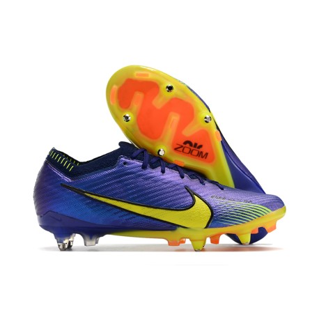 Nike Air Zoom Mercurial Vapor 15 Elite SG Purple Volt