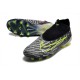 Nike Gripknit Phantom GX Elite DF FG Black Volt White Blue Glow