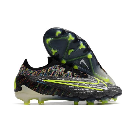 Nike 2023 Phantom GX Elite FG Black Volt White Blue Glow