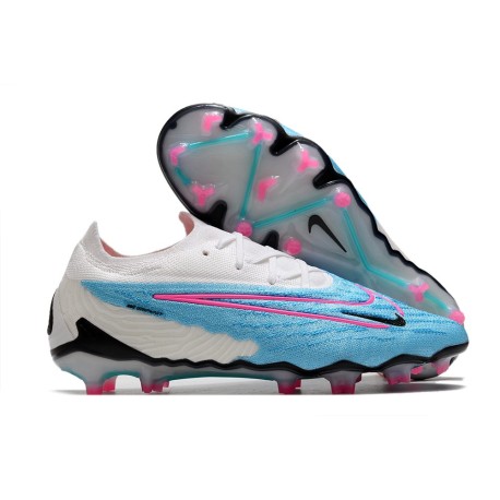 Nike 2023 Phantom GX Elite FG Baltic Blue Pink Blast White Laser Blue