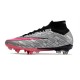 Nike Air Zoom Mercurial Superfly 9 Elite SG Metallic Silver Pink Blast 