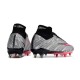 Nike Air Zoom Mercurial Superfly 9 Elite SG Metallic Silver Pink Blast 
