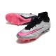 Nike Air Zoom Mercurial Superfly 9 Elite SG Metallic Silver Pink Blast 