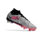 Nike Air Zoom Mercurial Superfly 9 Elite SG Metallic Silver Pink Blast 