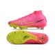 Nike Air Zoom Mercurial Superfly 9 Elite SG Pink Blast Volt Gridiron