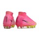 Nike Air Zoom Mercurial Superfly 9 Elite SG Pink Blast Volt Gridiron