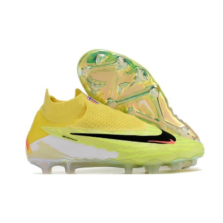 New Nike Phantom GX Elite DF Link FG Green Yellow 